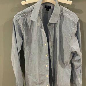J Crew Men’s performance button down shirt slim fit Small